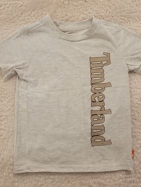 Timberland t-shirt and camouflage short set 4t